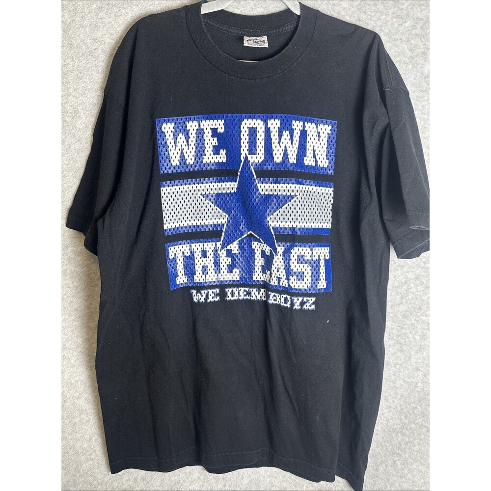 DALLAS COWBOYS MEN'S "WE OWN THE EAST-WE DEM BOYZ" GRAPHIC TEE SHIRT MEN'S 2XL